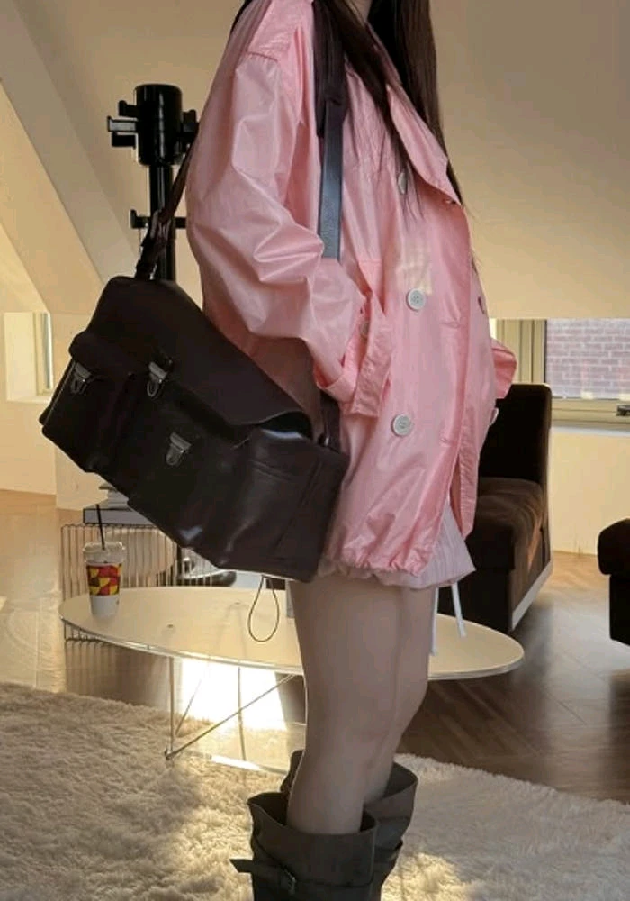 트렌치 바람막이 자켓 이미지