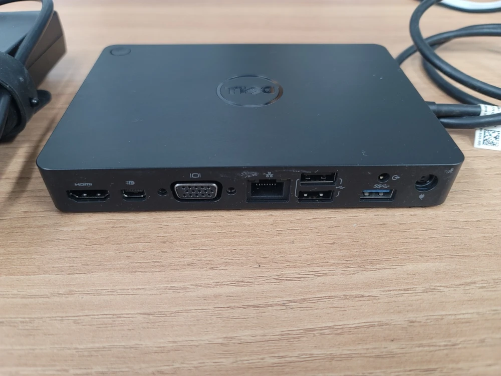 DELL 델 도킹스테이션 K17A WD15 K17A001 19.5v 6.7a 어댑터 포함 이미지