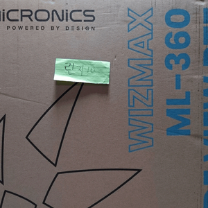 마이크로닉스 WIZMAX ML-360 WIDE View BTF (화이트) PC케이스 풀박스 팝니다 이미지