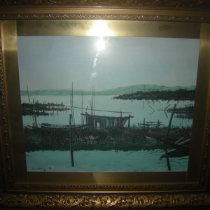 유채화그림+고급엔틱액자 힐링그림작품/아이폰 애플 엘지 삼성게밍모니터tv 노트북 골프등산캠핑낚시자전거 나이키조던acg 이미지
