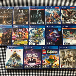 PS4 미개봉 게임 14종 일괄로 15만원에 판매 이미지