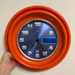 1970s 독일 ROXOR Space Age 빈티지 벽시계 (33cm) 이미지