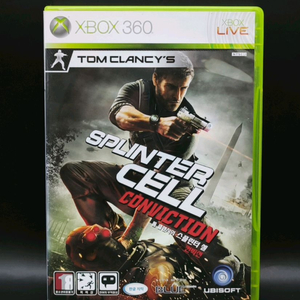 엑스박스360, XBOX360 정발 한글 톰클랜시의 스플린터셀 컨빅션 이미지