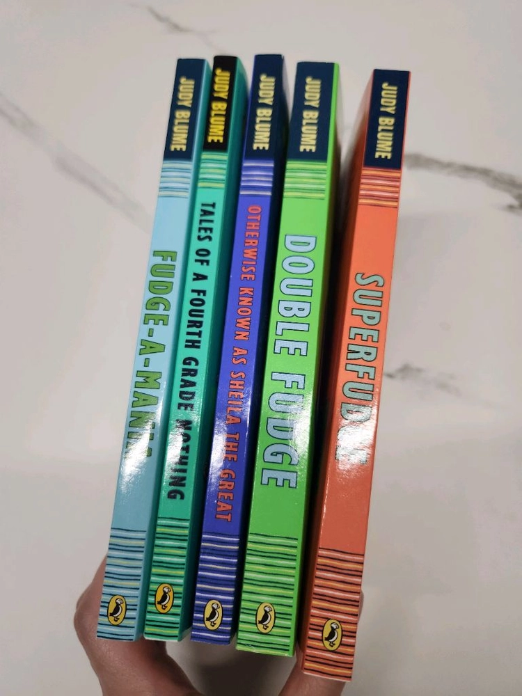 Judy Blume 영어원서 5권 판매 이미지