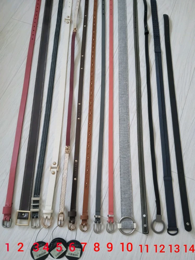 다양한 패션 벨트 14종 이미지