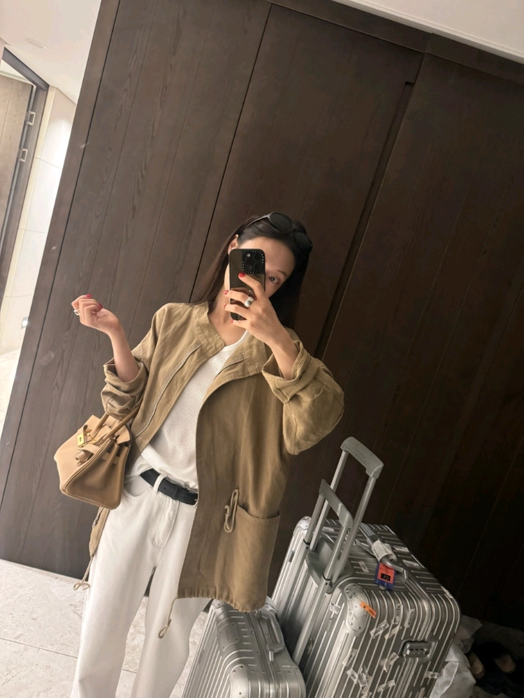 츄니토리 린넨 야상 새상품 이미지