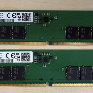 삼성 DDR5 5600 16GB 메모리 2개 세트 이미지