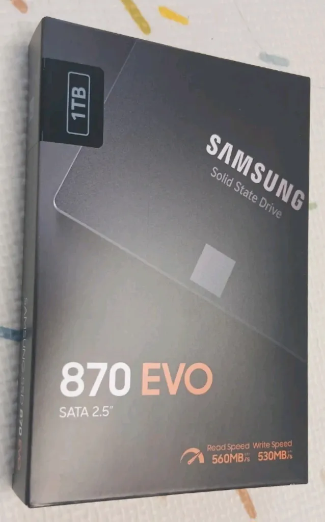 삼성 870 evo 1tb 신품미개봉 이미지