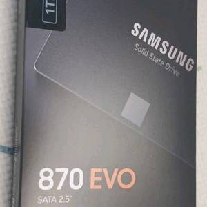 삼성 870 evo 1tb 신품미개봉 이미지