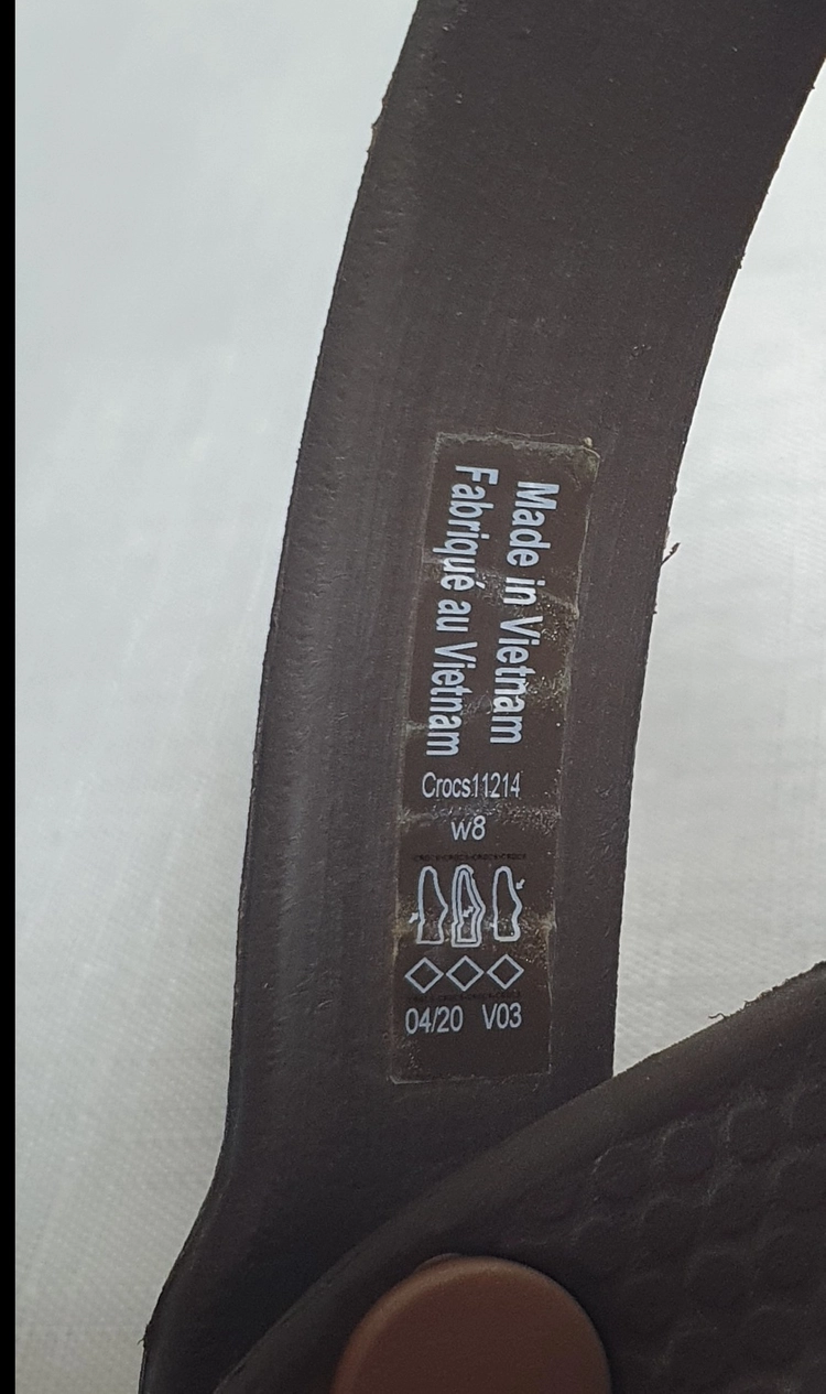 크록스 샌들 클레오2 에스프레쏘 브라운 250mm 이미지