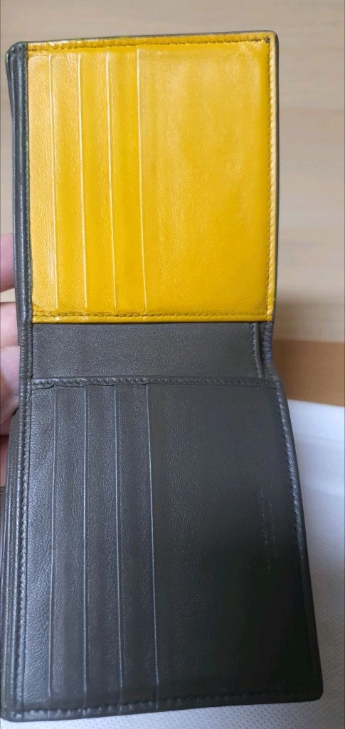 보테가베네타 투톤 반지갑 정품A급(감정O)구찌프라다루이비통디올고야드샤넬셀린느보테가생로랑발렌시아가버버리가방 이미지