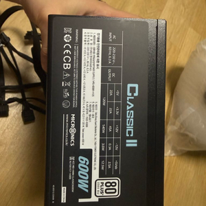 마이크로닉스 클래식2 80PLUS 600W 파워서플라이 이미지