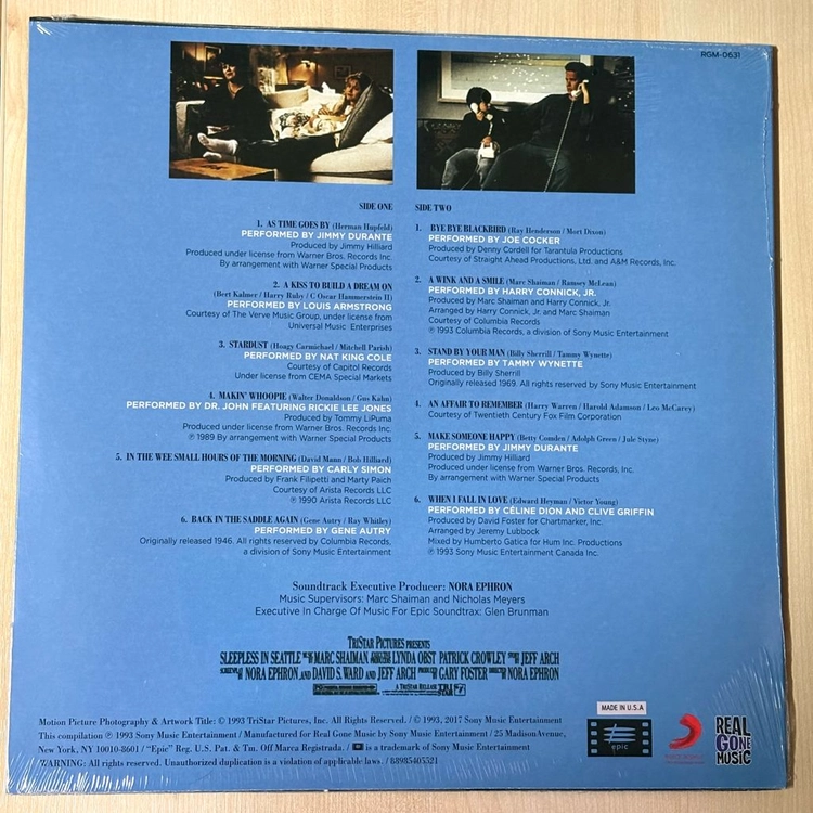 [LP] 시애틀의 잠 못 이루는 밤 O.S.T. [180g LP] 이미지