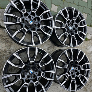 BMW X5 X6 21인치 915m 휠타이어 한대분 최저가 이미지