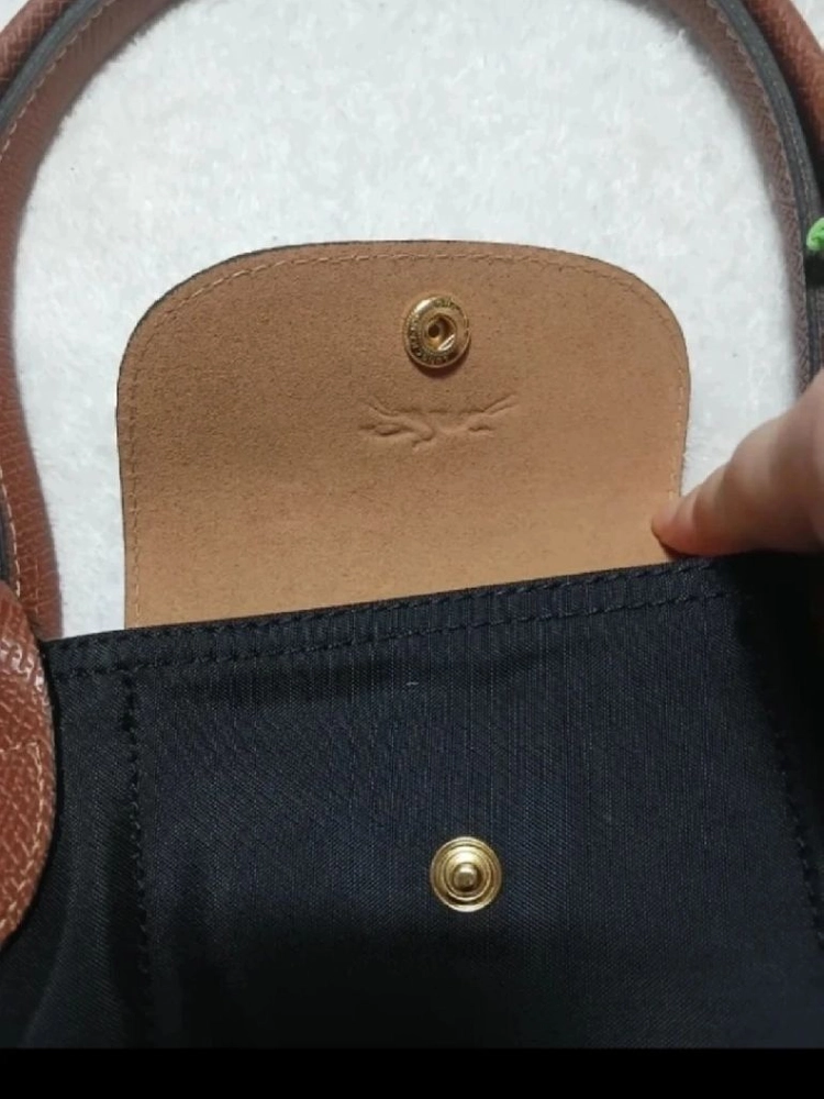 롱샴 르플리아쥬 블랙 스몰 토트백 새상품 팝니다 이미지