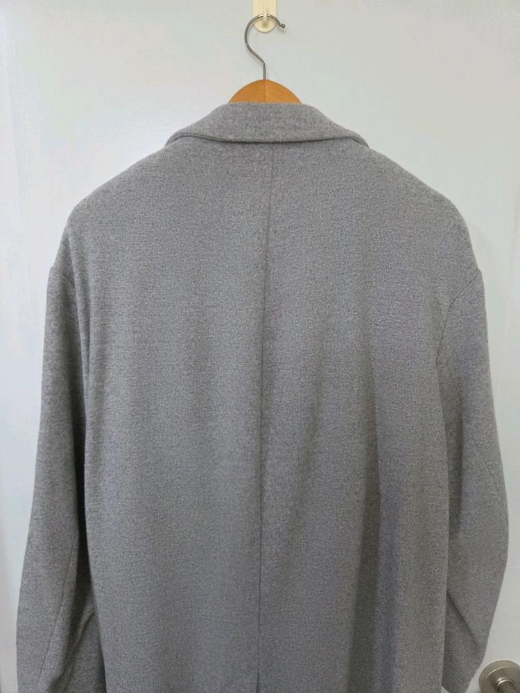 ZARA MAN 남성 롱코트 XL 그레이 남성코트 이미지