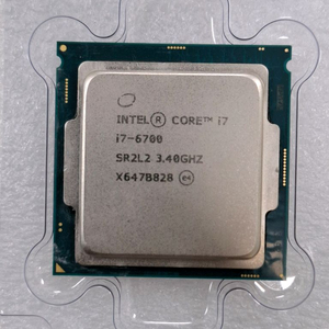 컴퓨터 인텔 6세대 CPU I7 6700 (인텔 6세대 1151소켓) 이미지