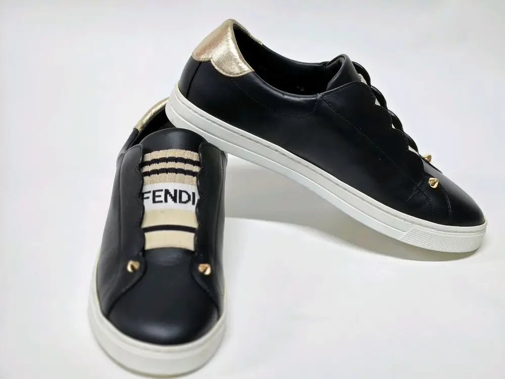 [정품] 펜디(FENDI) 밴딩 스니커즈 (36 사이즈) 225-230mm 이미지