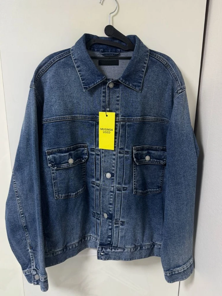 [XL]유니클로 데님자켓 청자켓 이미지