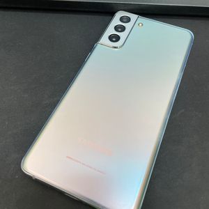 갤럭시S21플러스 실버 256GB 무잔상 상태좋은 중고25만6천팝니다 이미지