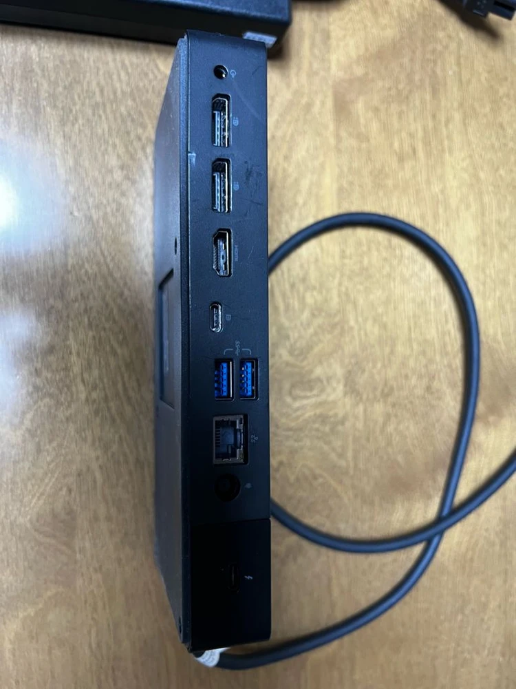 델 WD19TB 썬더볼트 K20A USB-C 도킹 스테이션. AC180W 어뎁터 이미지