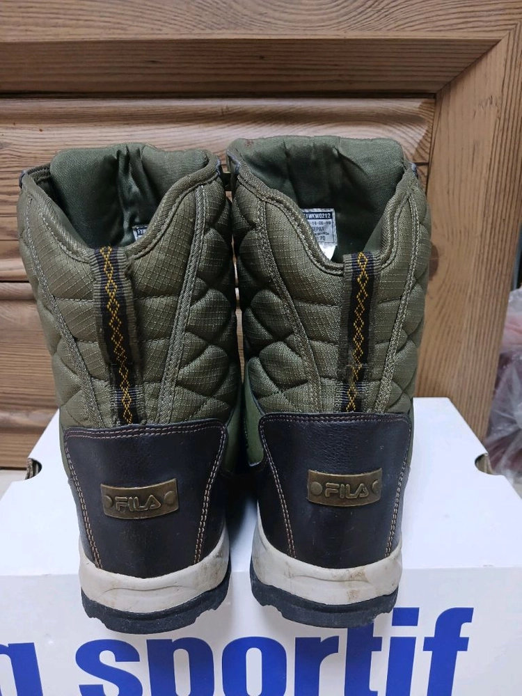 FILA(휠라) 남성용 퀼팅 방한 하이킹 부츠(270mm) 이미지