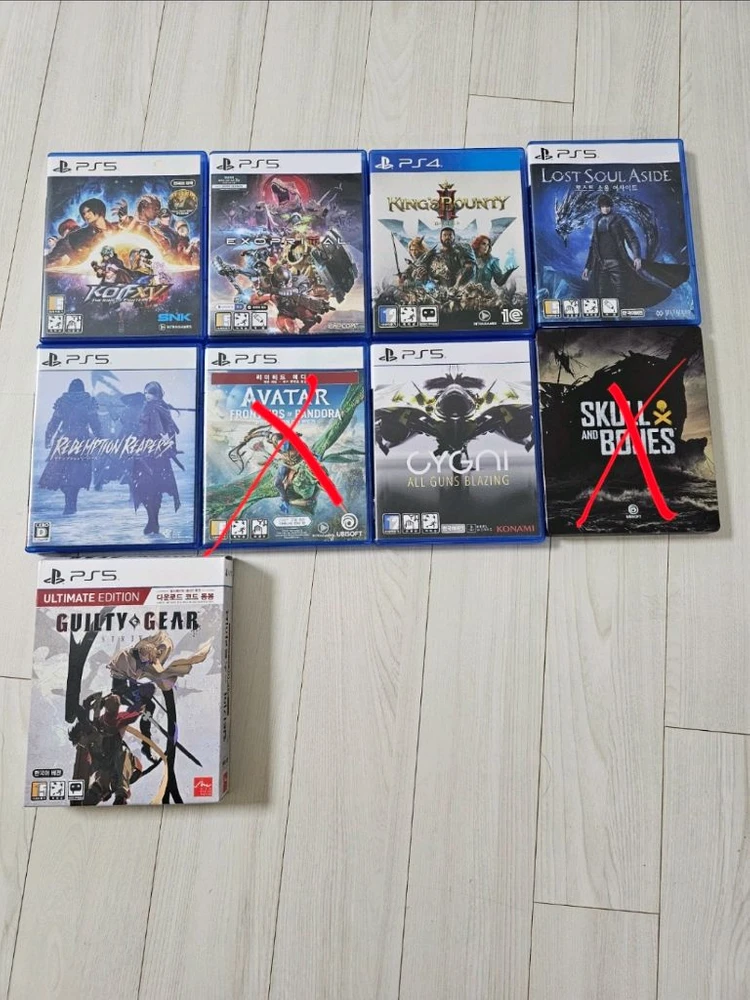 PS5 PS4 소장 게임 타이틀 판매 합니다. - 안심되는 중고거래