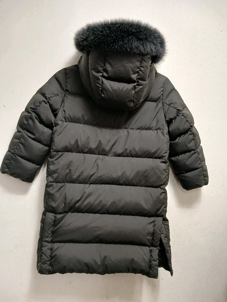 닥스 키즈 여아 롱패딩 다운점퍼 사이즈 120(7y) 이미지