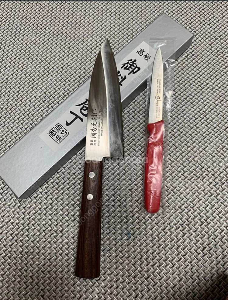 낚시칼용 우드데바칼 일제 155미리 새상품 팝니다 이미지