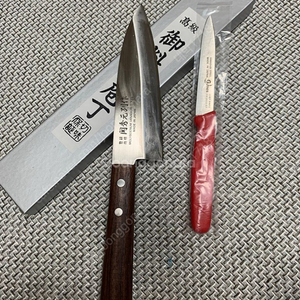 낚시칼용 우드데바칼 일제 155미리 새상품 팝니다 이미지