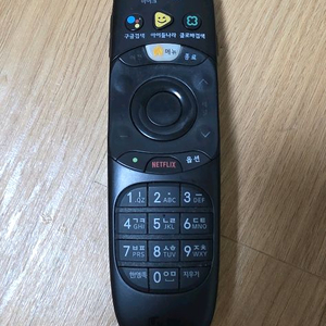 LG 정품 유플러스 크롬캐스트 전용 OTT 리모컨 이미지