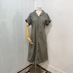 BCBG 바스락 앞지퍼 얇은 여름롱원피스 롱드레스 4897 이미지