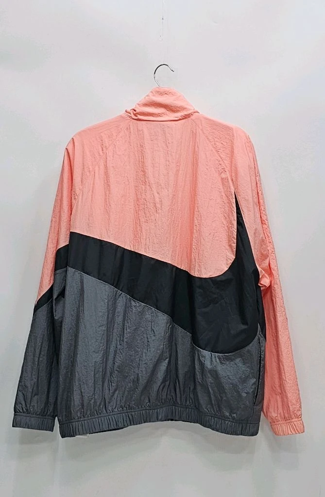 NIKE 나이키 NSW 빅스우시 우븐 바람막이 자켓 / 남 L (추천 105이상) 인디핑크 다크그레이 이미지
