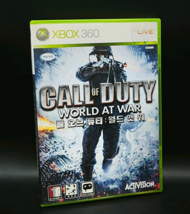 XBOX360: 한글정발 콜오브듀티 월드앳워 2차대전의 포화속으로 이미지