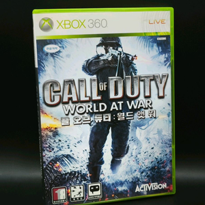 XBOX360: 한글정발 콜오브듀티 월드앳워 2차대전의 포화속으로 이미지