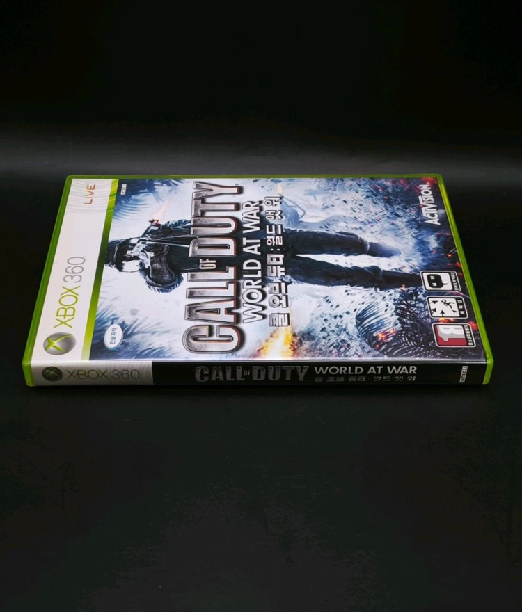 XBOX360: 한글정발 콜오브듀티 월드앳워 2차대전의 포화속으로 이미지
