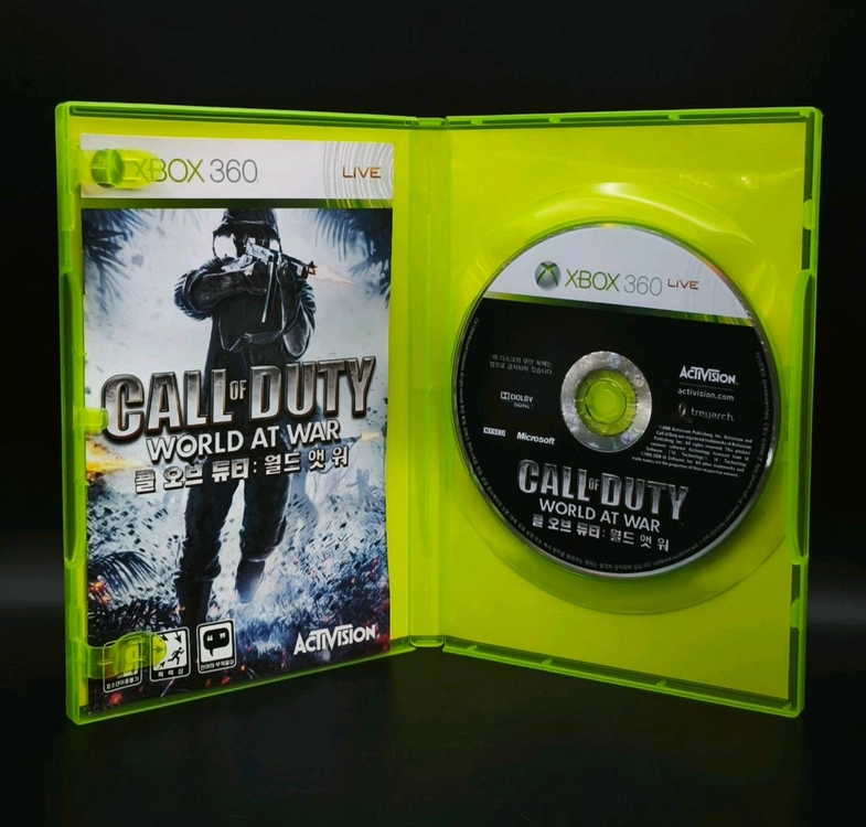 XBOX360: 한글정발 콜오브듀티 월드앳워 2차대전의 포화속으로 이미지