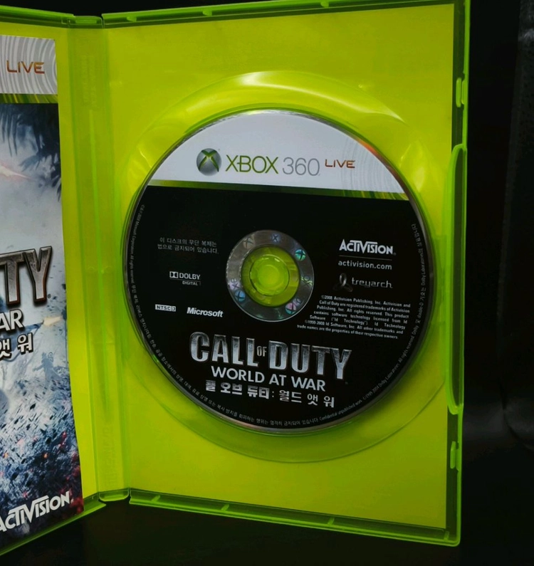 XBOX360: 한글정발 콜오브듀티 월드앳워 2차대전의 포화속으로 이미지
