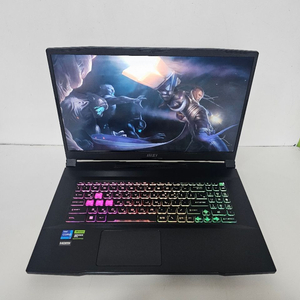 434번 MSI 17인치 고사양 게이밍 중고노트북 이미지