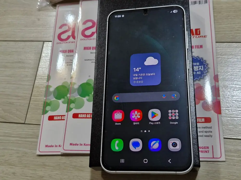 갤럭시 S23 FE 8GB/256GB 민트(+박스, 물리듀얼유심, 카메라 무음) 팝니다 이미지
