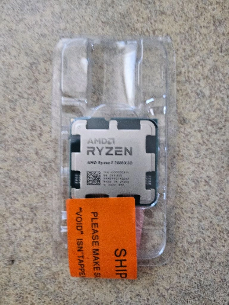 라이젠 CPU 7800X3D 이미지