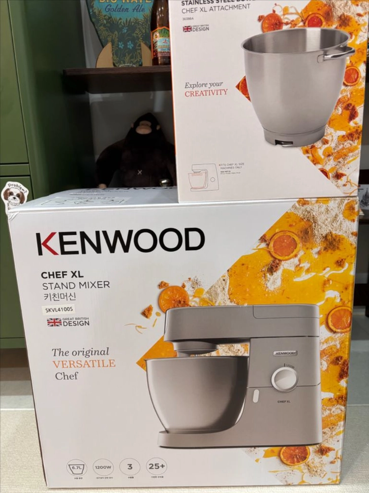 켄우드 SKVL4100S 6.7L 1200W 올스테인리스 반죽기 - 안심되는 중고거래
