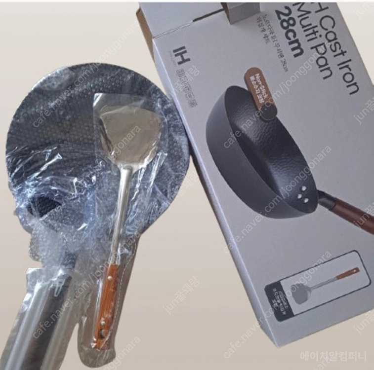 궁중팬 노르디쿡 IH 무쇠 볶음팬 궁중팬 28CM #새상품# 이미지