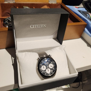 시티즌 불헤드(Challenge Timer) AN3660 검판 판매합니다.* 모델명 : Citizen Bullhea 이미지