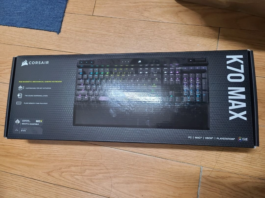 커세어 K70 MAX 키보드 단순개봉 팝니다. 이미지