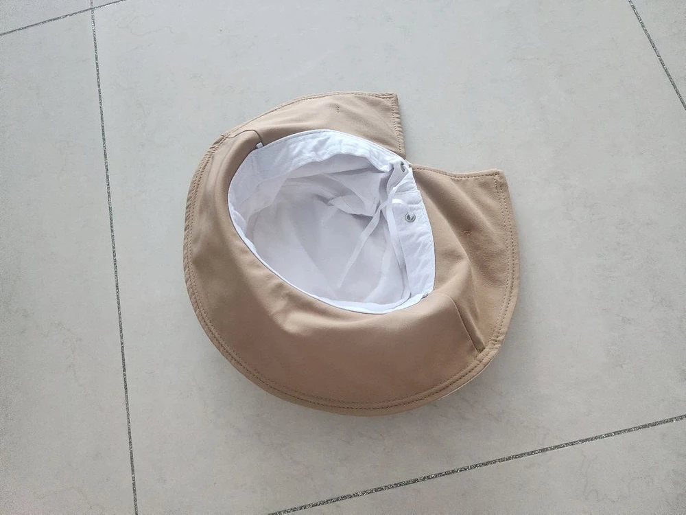 여성 프리사이즈 여름모자 3개 ㅡ 블랙 베이지ㆍ크림 팔아요 이미지