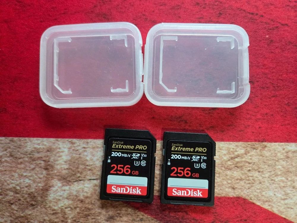 샌디스크 익스트림프로sd카드 v30 256g 2개일괄 - 안심되는 중고거래