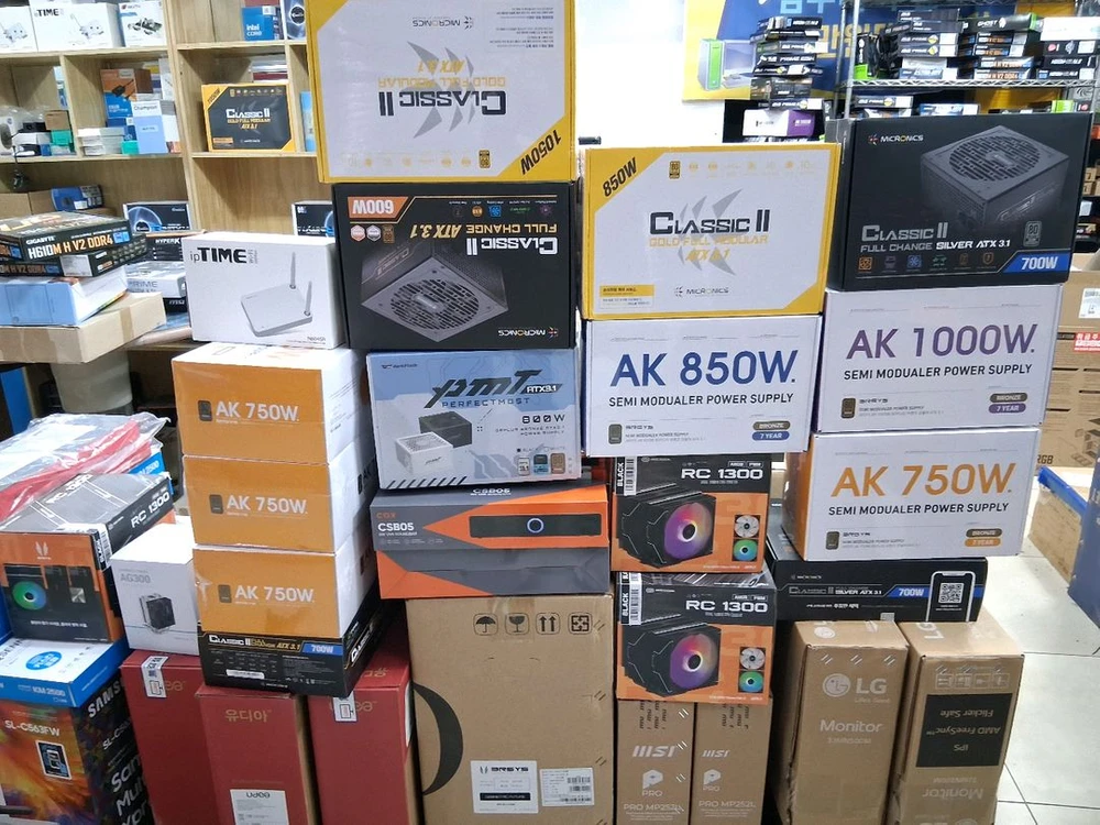 마이크로닉스 850w 풀모듈러 파워 미개봉신품 이미지