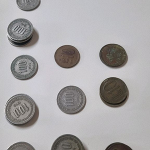 1970년10원동전외100원 10원구동전1000개 이미지