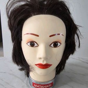 마타하리 통가발 파마연습용 인모100% 이미지